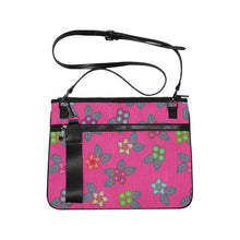 Load image into Gallery viewer, Berry Flowers Slim Clutch Bag (Model 1668) Slim Clutch Bags (1668) e-joyer 
