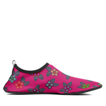 Load image into Gallery viewer, Berry Flowers Sockamoccs Kid&#39;s Slip On Shoes Herman 
