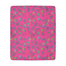 Load image into Gallery viewer, Berry Flowers Ultra-Soft Micro Fleece Blanket 50&quot;x60&quot; Ultra-Soft Blanket 50&#39;&#39;x60&#39;&#39; e-joyer 
