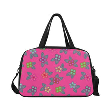 Load image into Gallery viewer, Berry Flowers Weekend Travel Bag (Model 1671) bag e-joyer 
