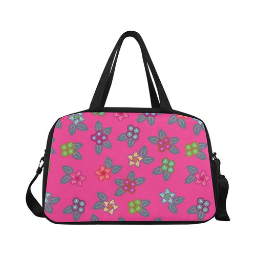 Berry Flowers Weekend Travel Bag (Model 1671) bag e-joyer 