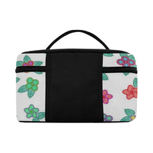 Load image into Gallery viewer, Berry Flowers White Cosmetic Bag/Large (Model 1658) Cosmetic Bag e-joyer 
