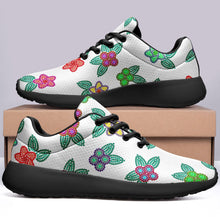 Load image into Gallery viewer, Berry Flowers White Ikkaayi Sport Sneakers ikkaayi Herman 
