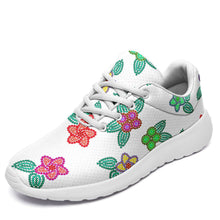 Load image into Gallery viewer, Berry Flowers White Ikkaayi Sport Sneakers ikkaayi Herman 
