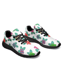 Load image into Gallery viewer, Berry Flowers White Ikkaayi Sport Sneakers ikkaayi Herman 
