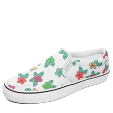 Load image into Gallery viewer, Berry Flowers White Otoyimm Canvas Slip On Shoes otoyimm Herman 
