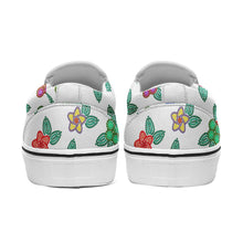 Load image into Gallery viewer, Berry Flowers White Otoyimm Canvas Slip On Shoes otoyimm Herman 
