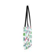 Load image into Gallery viewer, Berry Flowers White Reusable Shopping Bag Model 1660 (Two sides) Shopping Tote Bag (1660) e-joyer 
