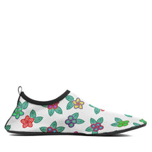Load image into Gallery viewer, Berry Flowers White Sockamoccs Slip On Shoes Herman 
