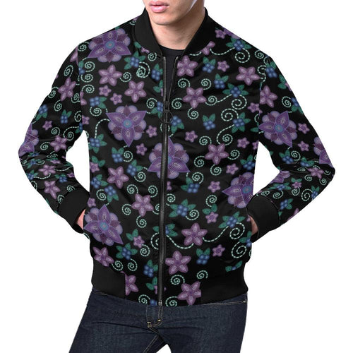 Berry Picking All Over Print Bomber Jacket for Men (Model H19) All Over Print Bomber Jacket for Men (H19) e-joyer 