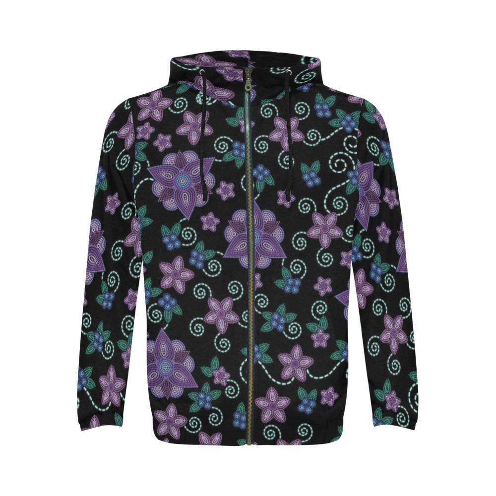 Berry Picking All Over Print Full Zip Hoodie for Men (Model H14) All Over Print Full Zip Hoodie for Men (H14) e-joyer 