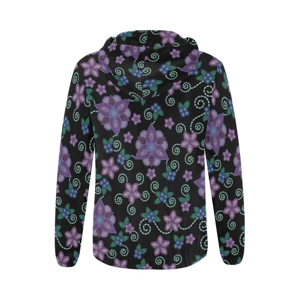 Berry Picking All Over Print Full Zip Hoodie for Women (Model H14) All Over Print Full Zip Hoodie for Women (H14) e-joyer 