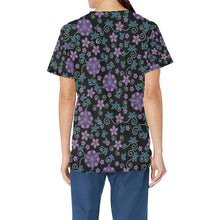 Load image into Gallery viewer, Berry Picking All Over Print Scrub Top Scrub Top e-joyer 
