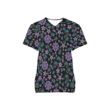 Load image into Gallery viewer, Berry Picking All Over Print Scrub Top Scrub Top e-joyer 
