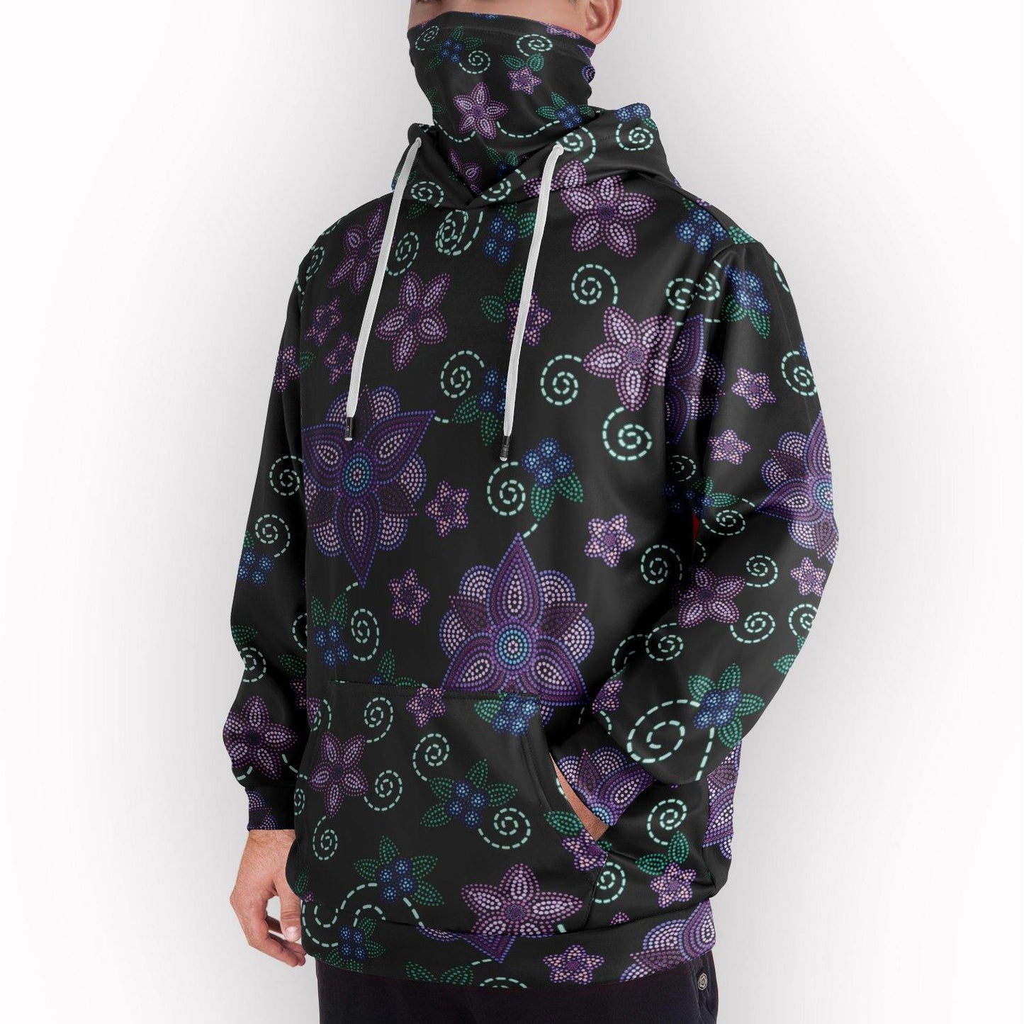 Berry Picking Hoodie with Face Cover 49 Dzine 