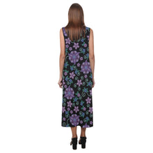 Load image into Gallery viewer, Berry Picking Phaedra Sleeveless Open Fork Long Dress (Model D08) dress e-joyer 
