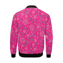 Load image into Gallery viewer, Berry Picking Pink All Over Print Bomber Jacket for Men (Model H19) All Over Print Bomber Jacket for Men (H19) e-joyer 
