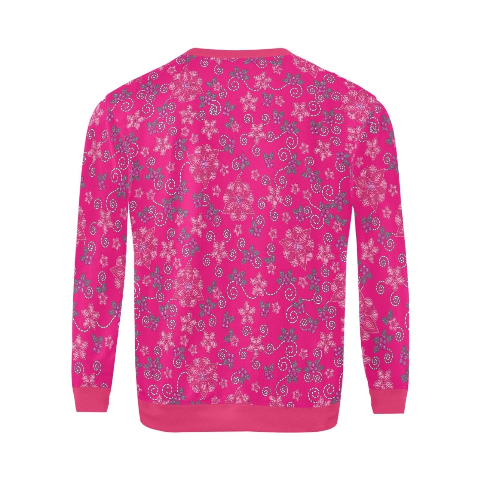 Berry Picking Pink All Over Print Crewneck Sweatshirt for Men (Model H18) shirt e-joyer 