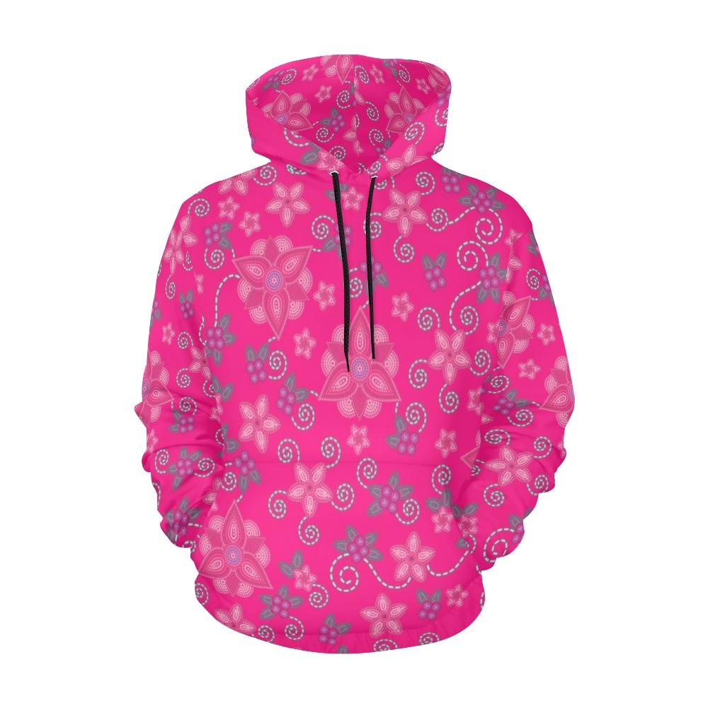 Berry Picking Pink All Over Print Hoodie for Men (USA Size) (Model H13) All Over Print Hoodie for Men (H13) e-joyer 