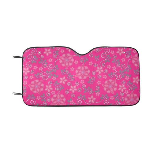 Berry Picking Pink Car Sun Shade 55