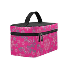 Load image into Gallery viewer, Berry Picking Pink Cosmetic Bag/Large (Model 1658) Cosmetic Bag e-joyer 
