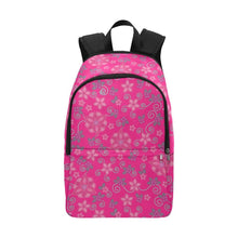 Load image into Gallery viewer, Berry Picking Pink Fabric Backpack for Adult (Model 1659) Casual Backpack for Adult (1659) e-joyer 
