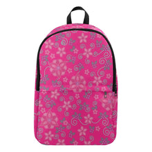 Load image into Gallery viewer, Berry Picking Pink Fabric Backpack for Adult (Model 1659) Casual Backpack for Adult (1659) e-joyer 
