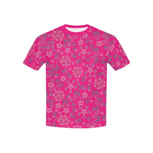 Load image into Gallery viewer, Berry Picking Pink Kids&#39; All Over Print T-shirt (USA Size) (Model T40) All Over Print T-shirt for Kid (T40) e-joyer 
