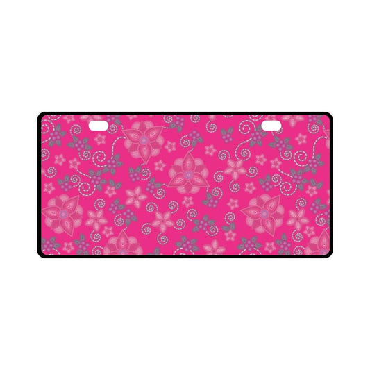 Berry Picking Pink License Plate License Plate e-joyer 