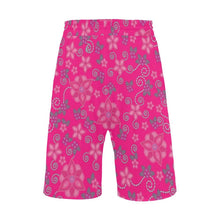 Load image into Gallery viewer, Berry Picking Pink Men&#39;s All Over Print Casual Shorts (Model L23) short e-joyer 
