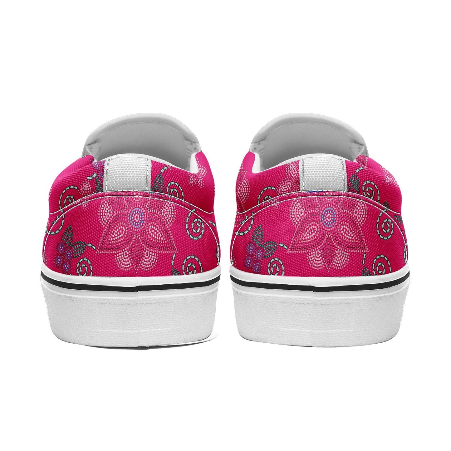 Berry Picking Pink Otoyimm Canvas Slip On Shoes otoyimm Herman 