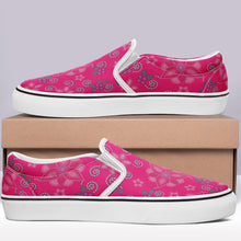 Load image into Gallery viewer, Berry Picking Pink Otoyimm Kid&#39;s Canvas Slip On Shoes otoyimm Herman 
