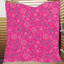 Load image into Gallery viewer, Berry Picking Pink Quilt 70&quot;x80&quot; Quilt 70&quot;x80&quot; e-joyer 
