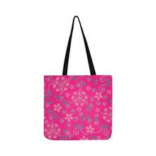 Load image into Gallery viewer, Berry Picking Pink Reusable Shopping Bag Model 1660 (Two sides) Shopping Tote Bag (1660) e-joyer 
