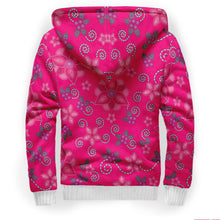 Load image into Gallery viewer, Berry Picking Pink Sherpa Hoodie hoodie Herman 
