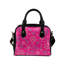 Load image into Gallery viewer, Berry Picking Pink Shoulder Handbag (Model 1634) Shoulder Handbags (1634) e-joyer 
