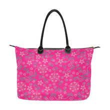 Load image into Gallery viewer, Berry Picking Pink Single-Shoulder Lady Handbag (Model 1714) bag e-joyer 
