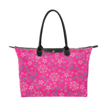 Load image into Gallery viewer, Berry Picking Pink Single-Shoulder Lady Handbag (Model 1714) bag e-joyer 
