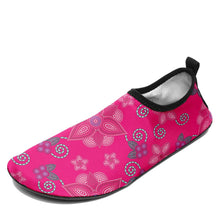 Load image into Gallery viewer, Berry Picking Pink Sockamoccs Kid&#39;s Slip On Shoes Herman 

