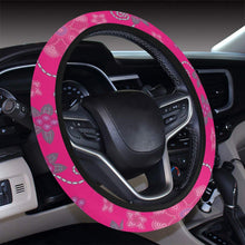 Load image into Gallery viewer, Berry Picking Pink Steering Wheel Cover with Elastic Edge Steering Wheel Cover with Elastic Edge e-joyer 
