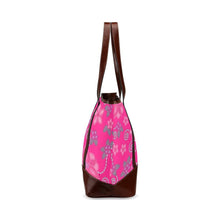 Load image into Gallery viewer, Berry Picking Pink Tote Handbag (Model 1642) handbag e-joyer 
