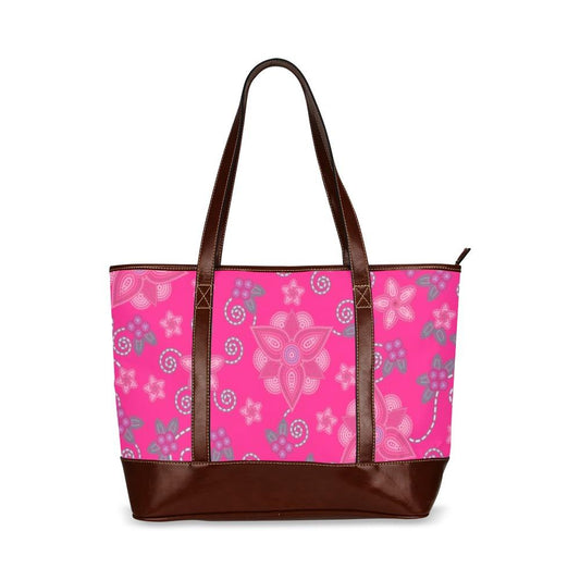 Berry Picking Pink Tote Handbag (Model 1642) handbag e-joyer 