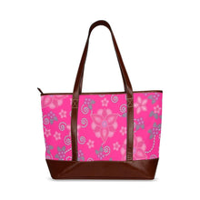 Load image into Gallery viewer, Berry Picking Pink Tote Handbag (Model 1642) handbag e-joyer 
