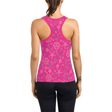 Load image into Gallery viewer, Berry Picking Pink Women&#39;s Racerback Tank Top (Model T60) Racerback Tank Top (T60) e-joyer 
