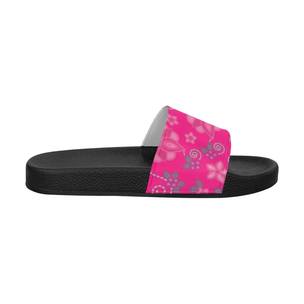 Berry Picking Pink Women's Slide Sandals (Model 057) Women's Slide Sandals (057) e-joyer 