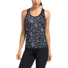 Load image into Gallery viewer, Berry Picking Women&#39;s Racerback Tank Top (Model T60) Racerback Tank Top (T60) e-joyer 
