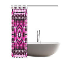 Load image into Gallery viewer, Berry Star Shower Curtain 60&quot;x72&quot; Shower Curtain 60&quot;x72&quot; e-joyer 
