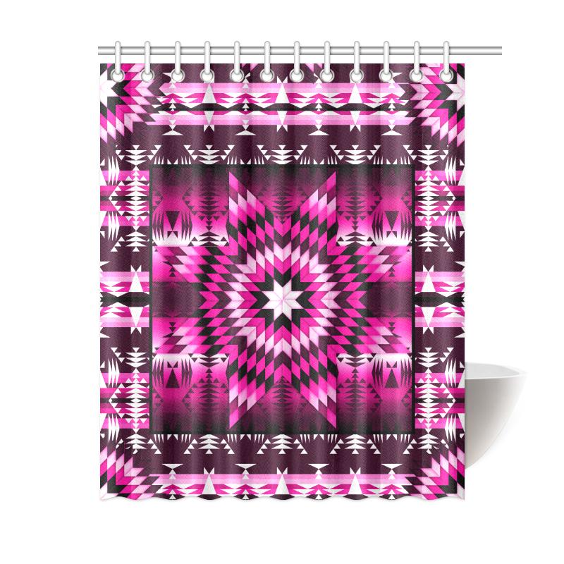 Berry Star Shower Curtain 60