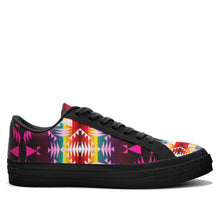 Load image into Gallery viewer, Between the Appalachian Mountains Aapisi Low Top Canvas Shoes Black Sole aapisi Herman 
