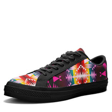 Load image into Gallery viewer, Between the Appalachian Mountains Aapisi Low Top Canvas Shoes Black Sole aapisi Herman 
